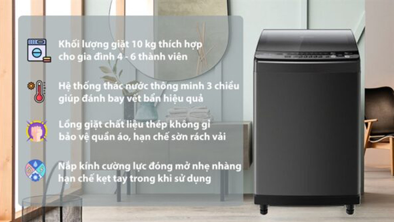 Máy có nhiều tính năng thông minh
