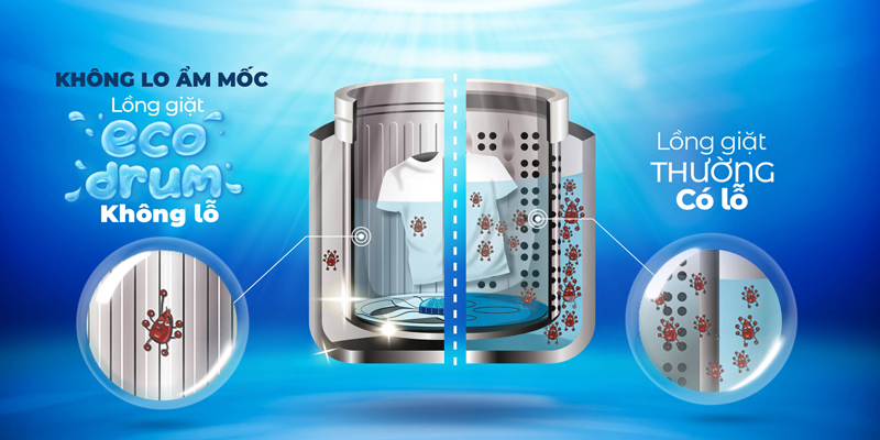 Máy giặt Sharp ES-W100PV-H - Hàng chính hãng