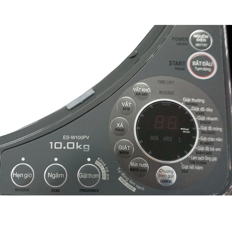 Máy giặt Sharp ES-W100PV-H - Hàng chính hãng