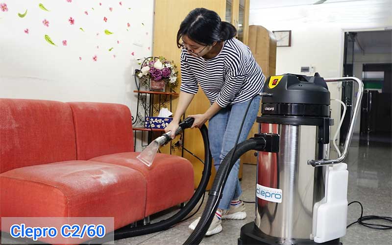 Máy giặt thảm phun hút Clepro C2/60