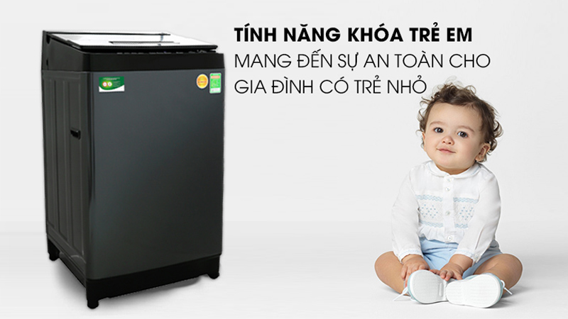 Tính năng khóa trẻ em đảm bảo an toàn