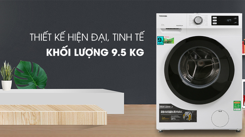 Máy giặt lồng ngang Toshiba TW-BK105S2V(WS) - Hàng chính hãng