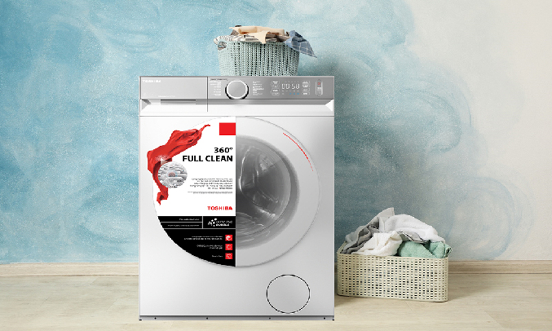 Máy giặt lồng ngang Toshiba Inverter TW-BK95G4V(WS) - Hàng chính hãng