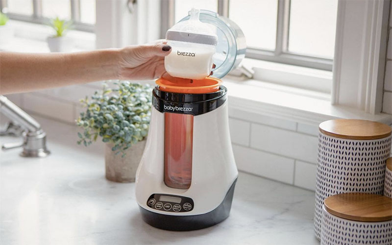 Máy hâm sữa Baby Brezza Safe Smart Baby Bottle Warmer - Hàng chính hãng