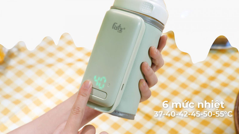Máy hâm sữa Fatzbaby Ready 4 Plus FB3132WN - Hàng chính hãng