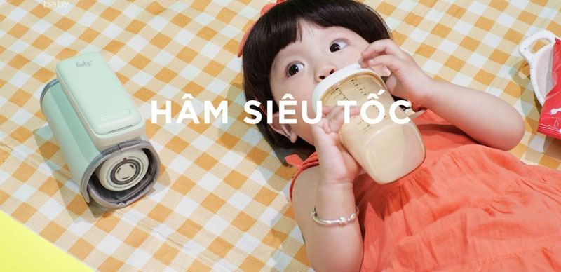 Máy hâm sữa Fatzbaby Ready 4 Plus FB3132WN - Hàng chính hãng