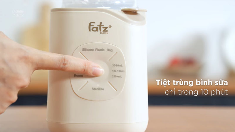 Máy hâm sữa và tiệt trùng điện tử Fatzbaby Mono 11 FB3009TN - Hàng chính hãng
