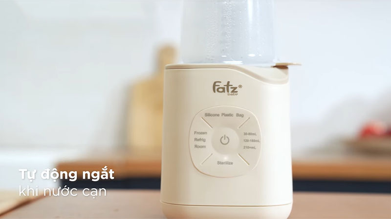 Máy hâm sữa và tiệt trùng điện tử Fatzbaby Mono 11 FB3009TN - Hàng chính hãng