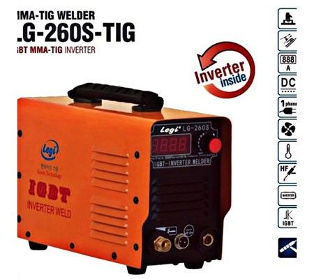 Máy hàn điện tử Legi LG-260S TIG - Hàng chính hãng