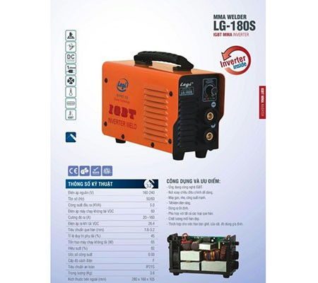 Máy hàn điện tử Legi LG-180S - Hàng chính hãng