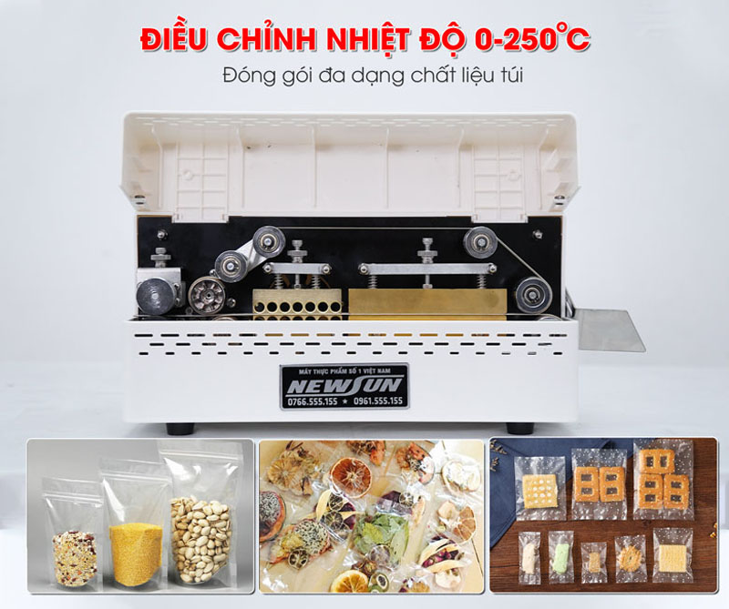 Máy hàn miệng túi Newsun FRB-640 - Hàng chính hãng