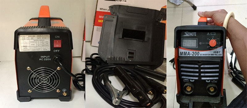 Máy hàn que điện tử Stonote MMA200 - Hàng chính hãng
