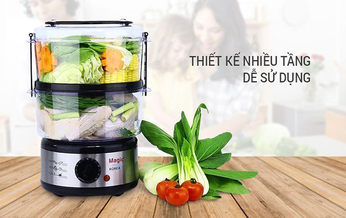 Máy hấp thực phẩm Magic Korea A64