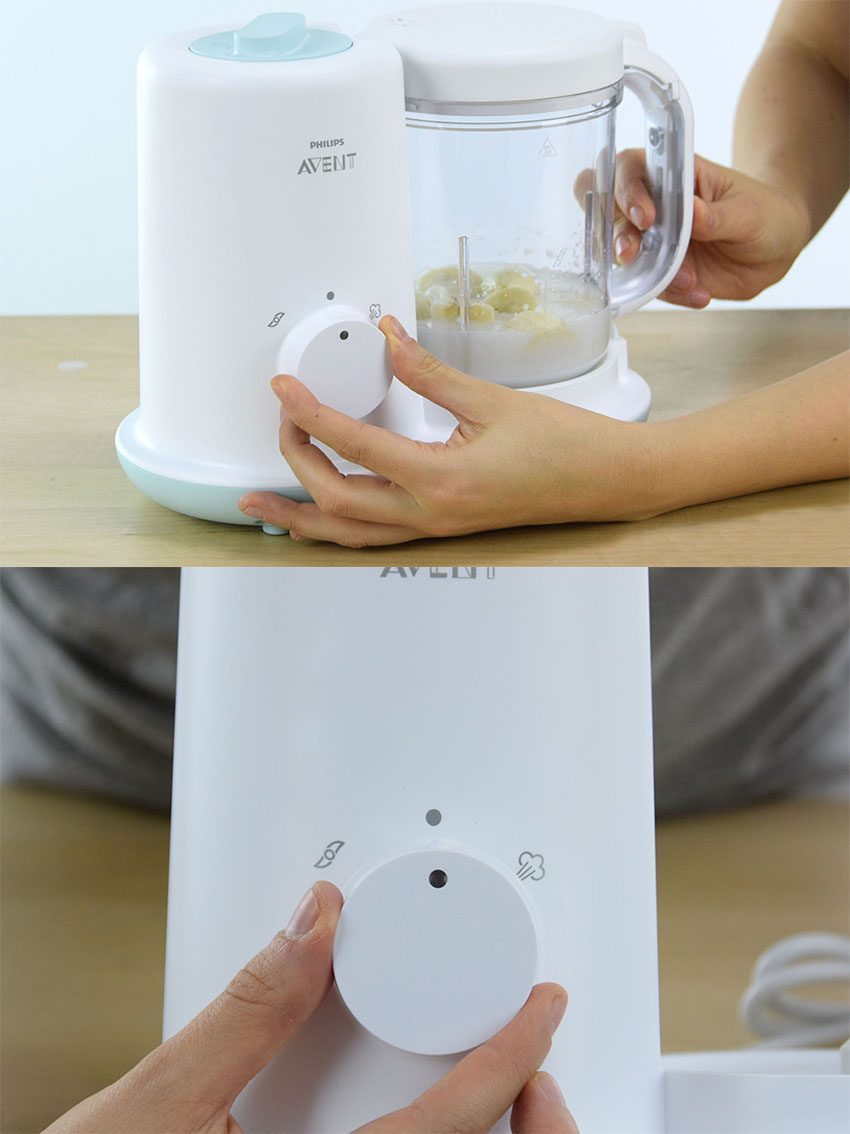Máy hấp và xay thức ăn 2 in 1 Philips Avent SCF862/02 - Hàng chính hãng