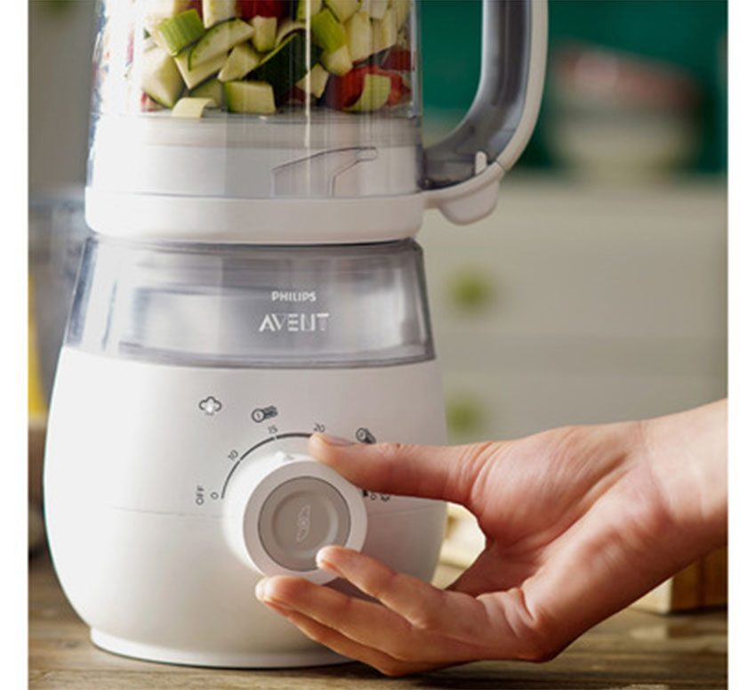 Máy hấp và xay thức ăn 4 trong 1 Philips Avent SCF875/02