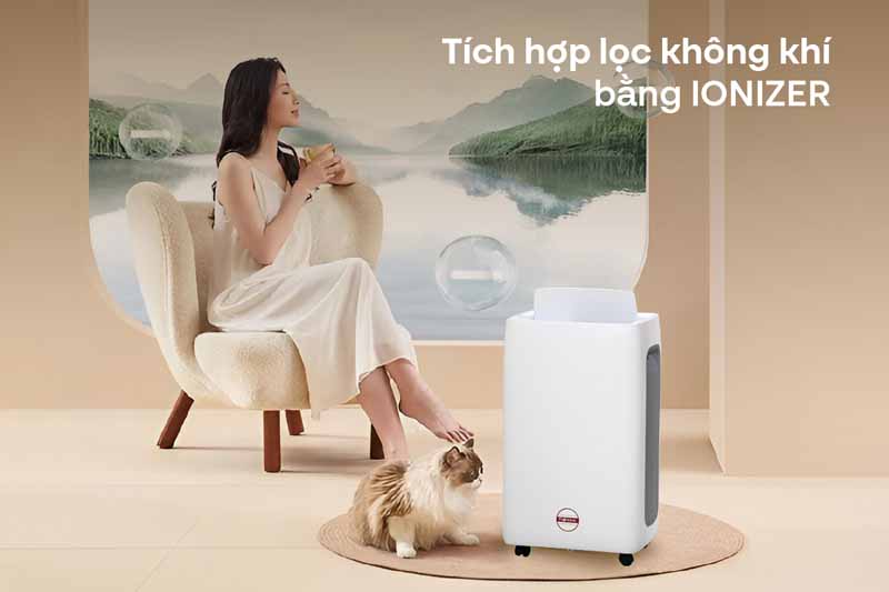 Máy hút ẩm Fujihome DH18W - Hàng chính hãng