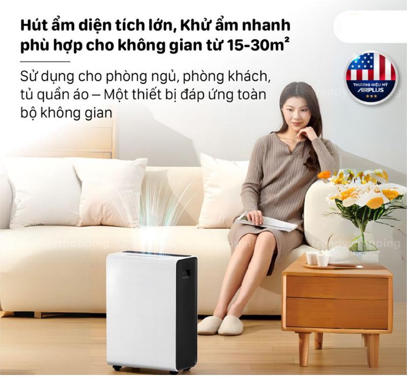 Máy hút ẩm Airplus AP16-2006EW - Hàng chính hãng