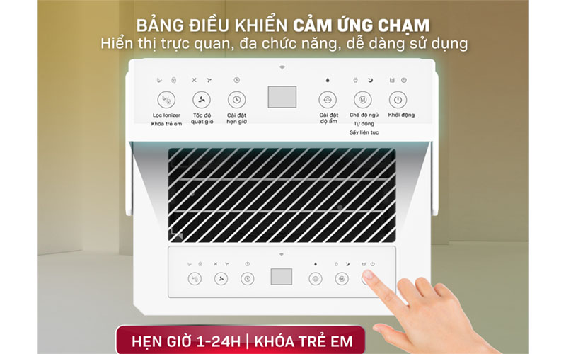 Máy hút ẩm dân dụng Fujihome DH14 - Hàng chính hãng