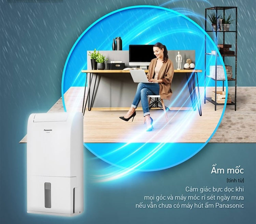 Máy hút ẩm Panasonic F-YCT17V - Hàng chính hãng