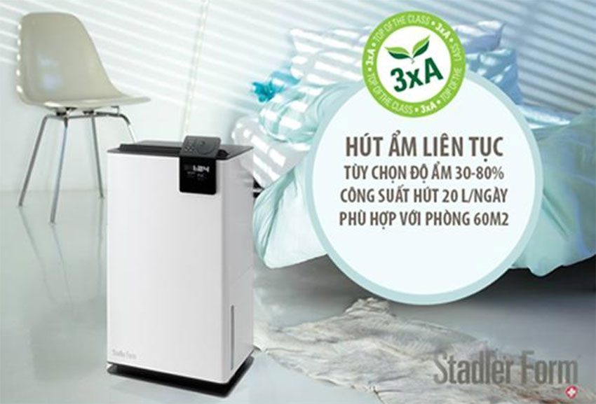 Máy hút ẩm Stadler Form Albert 20L - Hàng chính hãng