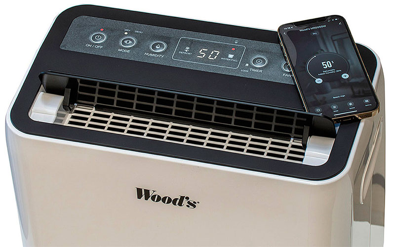 Máy hút ẩm Wood's MRD25GW WiFi - Hàng chính hãng