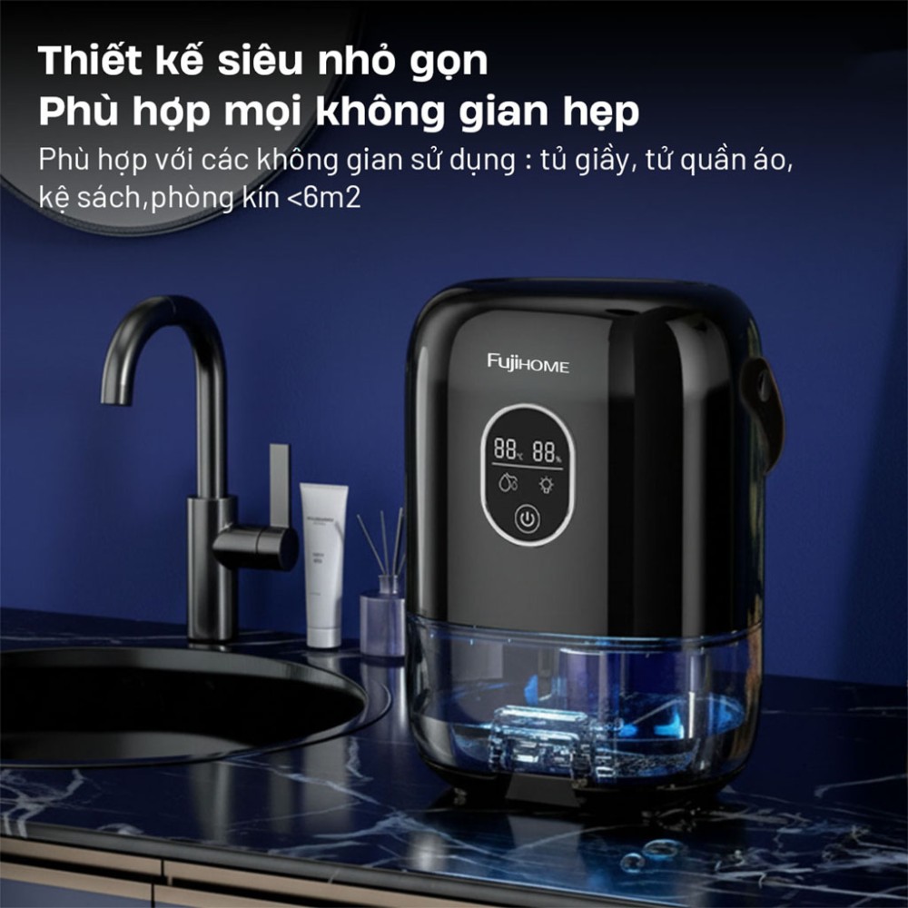 Máy hút ẩm bán dẫn mini Fujihome DHP035-MINI - Hàng chính hãng