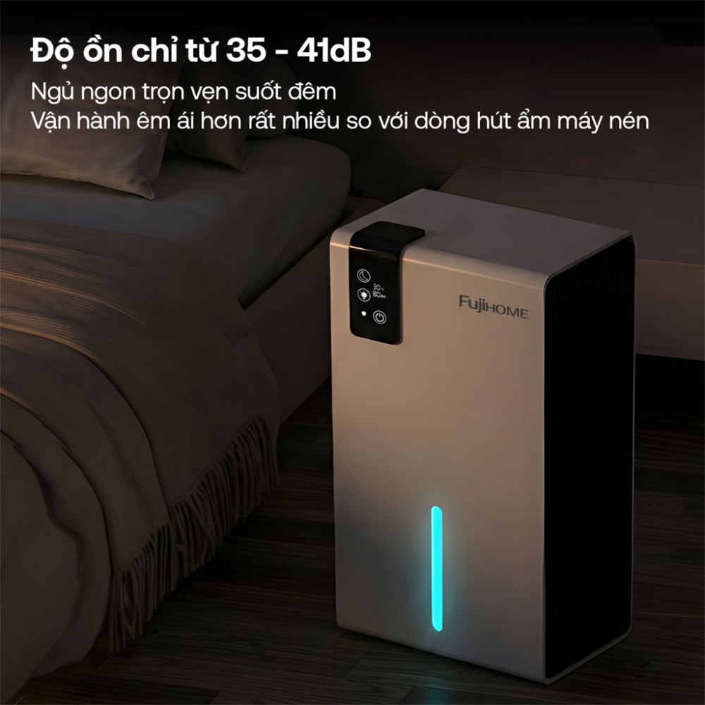 Máy hút ẩm bán dẫn mini Fujihome DHP23-MINI - Hàng chính hãng