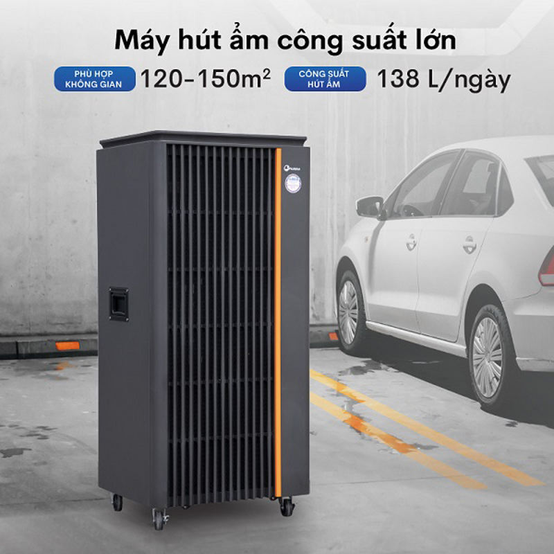 Máy hút ẩm công nghiệp Fujihaia DH138B - Hàng chính hãng
