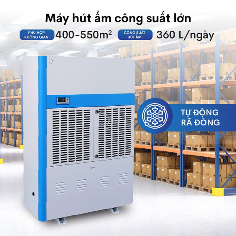 Máy hút ẩm công nghiệp Fujihaia DH360BG - Hàng chính hãng