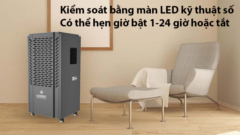 Máy hút ẩm công nghiệp Kosmen KM-150S - Hàng chính hãng