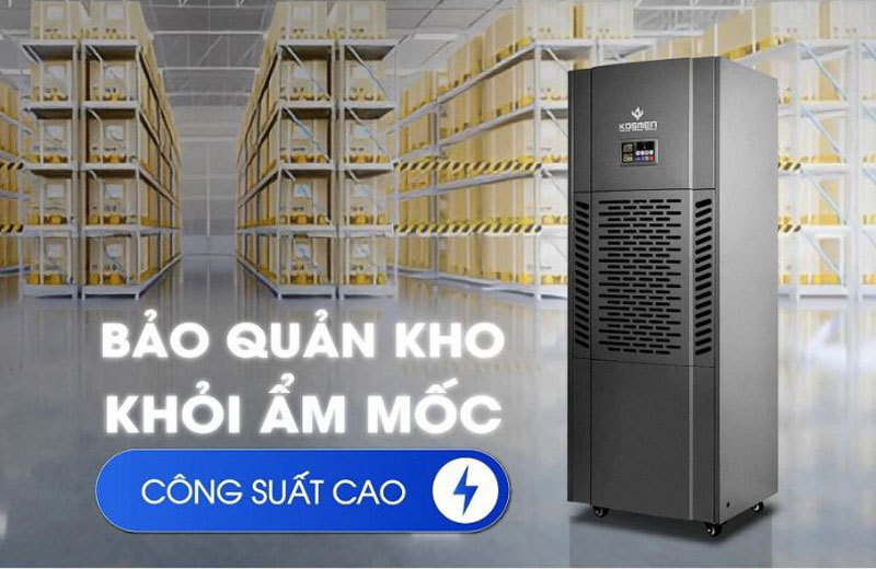 Máy hút ẩm công nghiệp Kosmen KM-250S - Hàng chính hãng