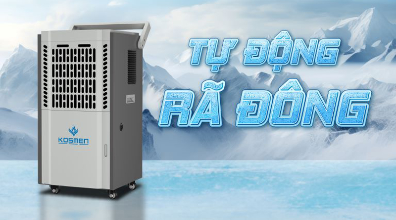 Máy hút ẩm công nghiệp Kosmen KM-90S - Hàng chính hãng