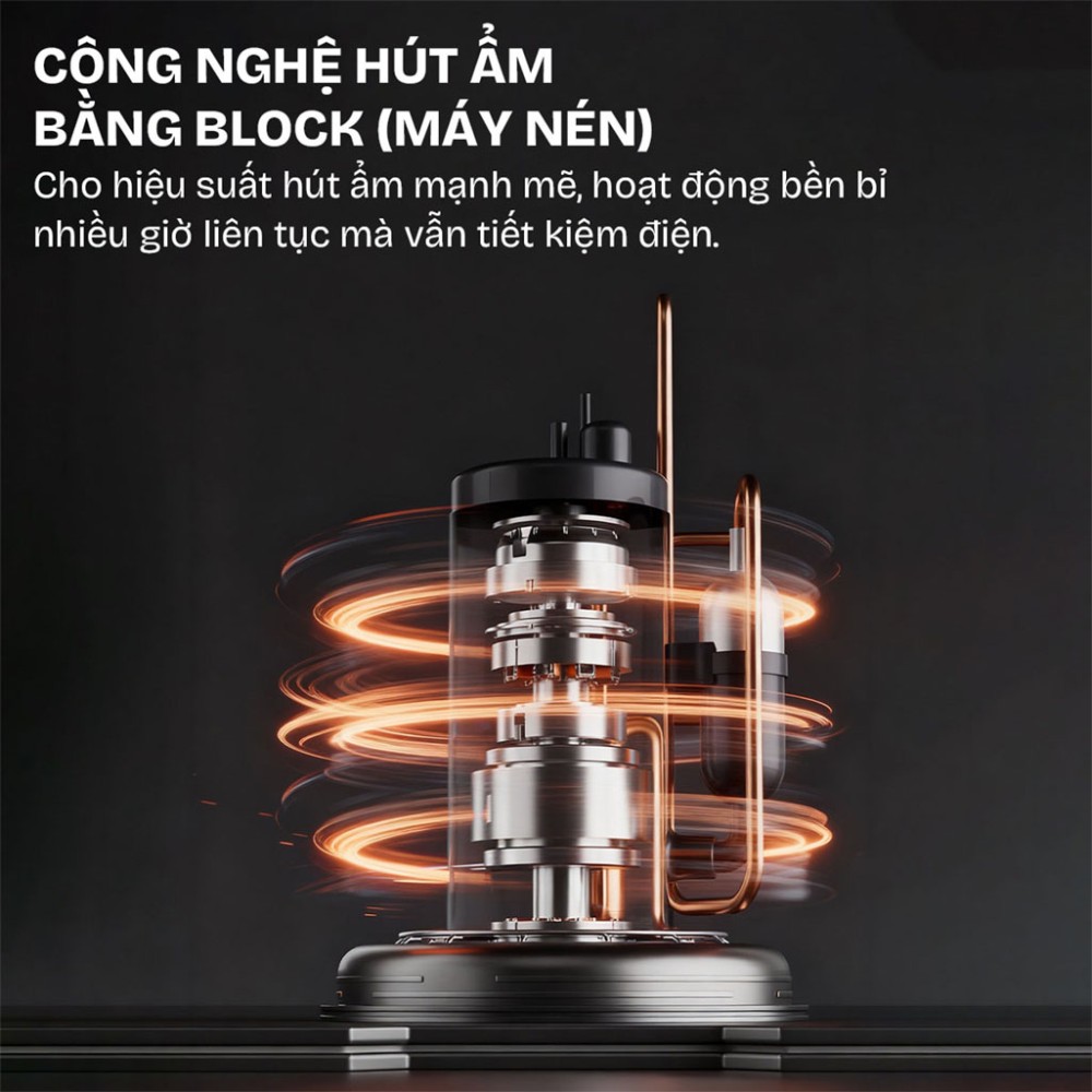 Máy hút ẩm dân dụng Fujihome DH10NEW - Hàng chính hãng