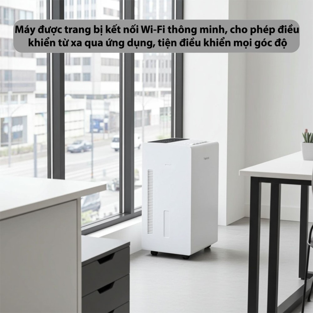 Máy hút ẩm dân dụng Fujihome DH14W-HEPA - Hàng chính hãng