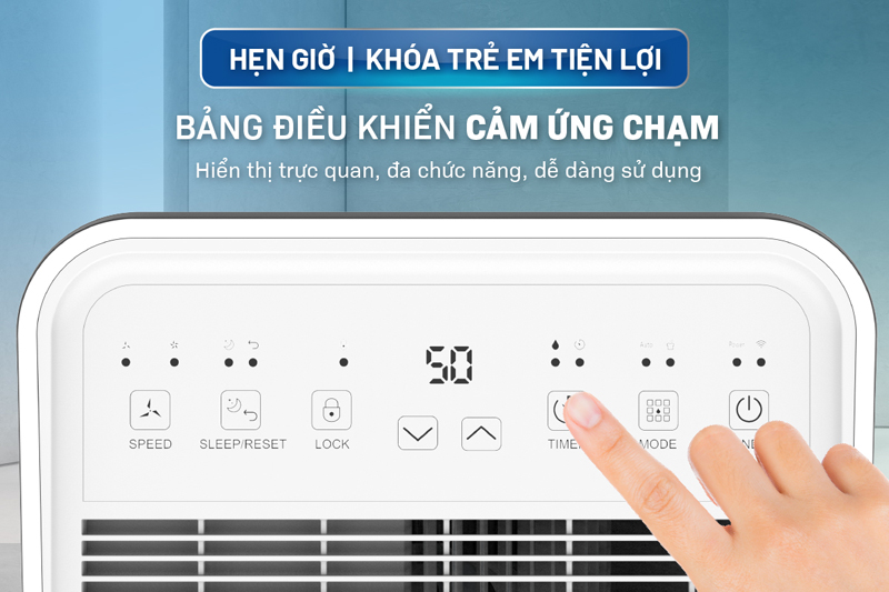 Máy hút ẩm dân dụng FujiE HM-918EC-N - Hàng chính hãng