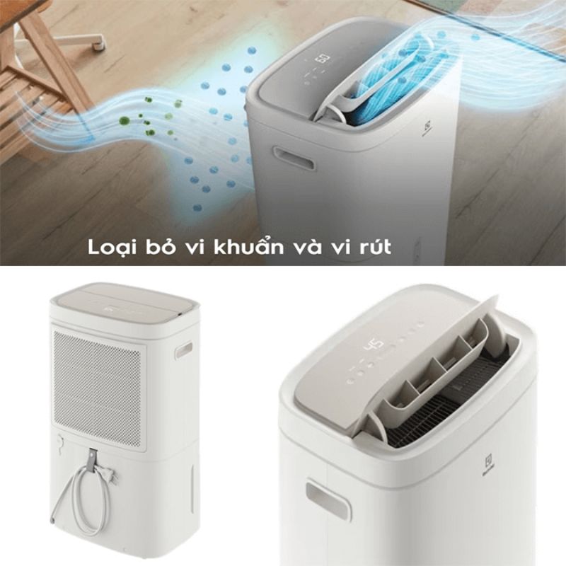 Máy hút ẩm Electrolux EDH10TRBW1 - Hàng chính hãng