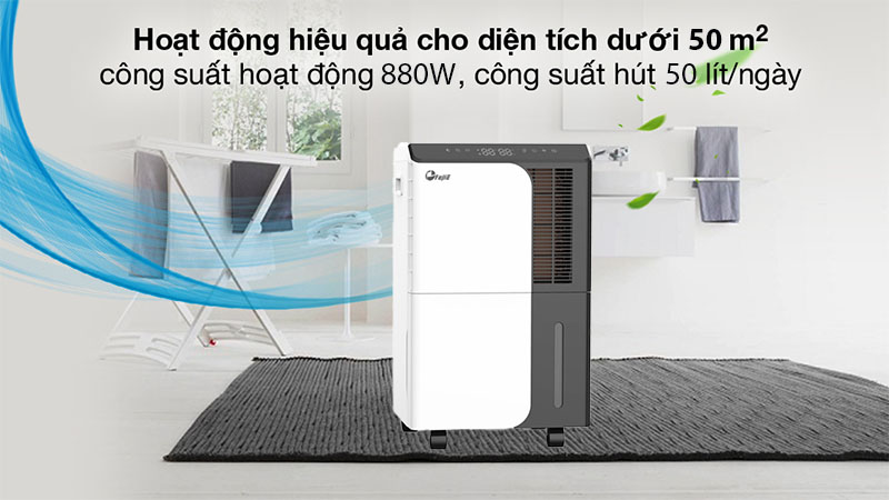 Máy hút ẩm gia dụng và công nghiệp FujiE HM-950EC NEW - Hàng chính hãng