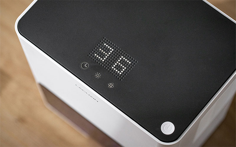 Bảng điều khiển của Máy hút ẩm kép Lacuzin LCZ100WT