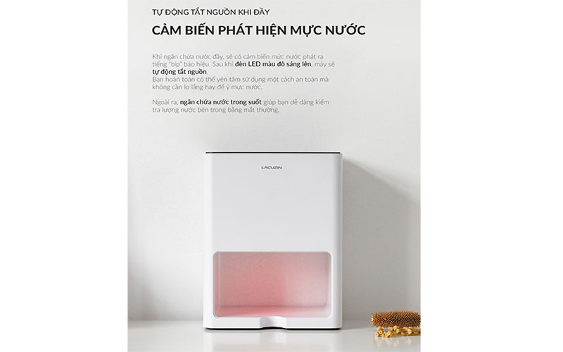Cảm biến phát hiện đầy nước của Máy hút ẩm kép Lacuzin LCZ100WT