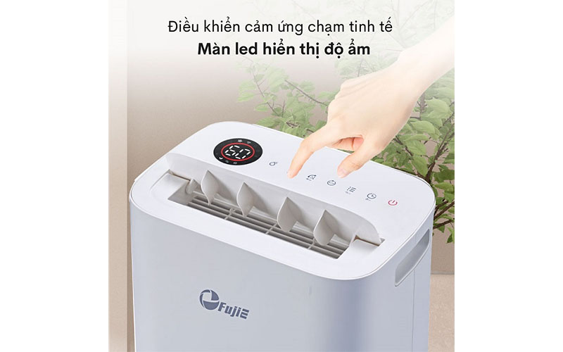 Bảng điều khiển của Máy hút ẩm kết hợp lọc không khí FujiE HM-925EC Pro