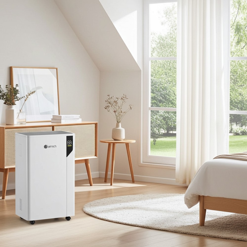 Máy hút ẩm kèm lọc không khí Elmich DE-8581 - Hàng chính hãng