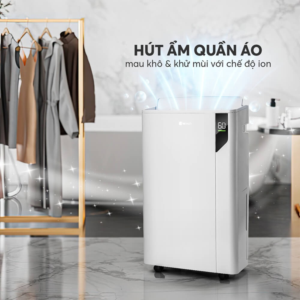 Máy hút ẩm kèm lọc không khí Elmich DE-8581 - Hàng chính hãng