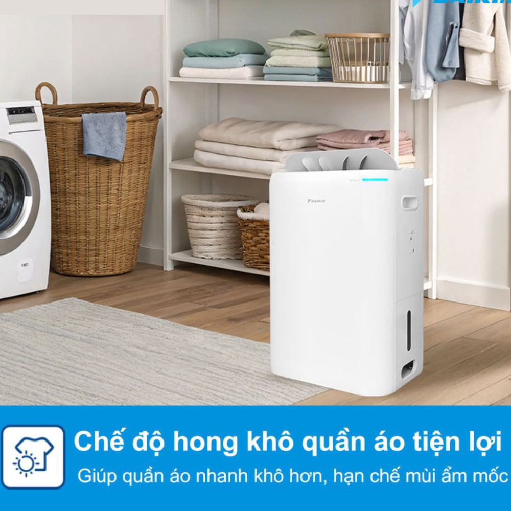 Máy hút ẩm và lọc không khí Daikin JPF12AV2 - Hàng chính hãng