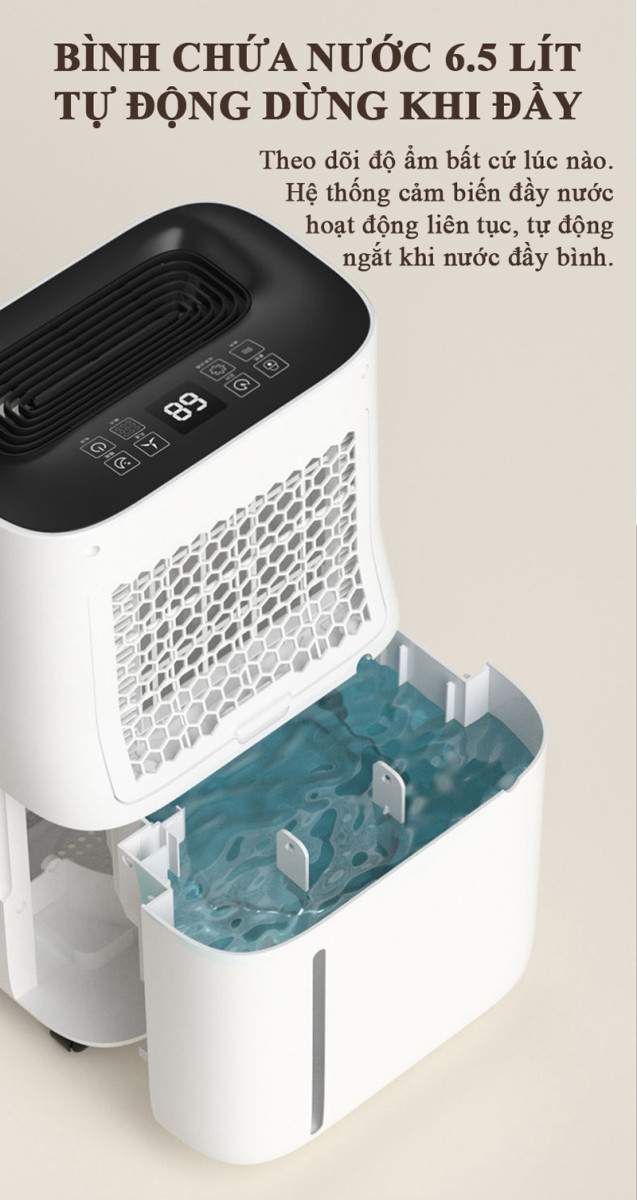 Máy hút ẩm và lọc không khí Tiross TS8871 - Hàng chính hãng