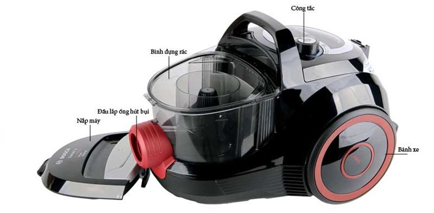 Máy hút bụi Bosch BGS2UPWER1 - Hàng chính hãng