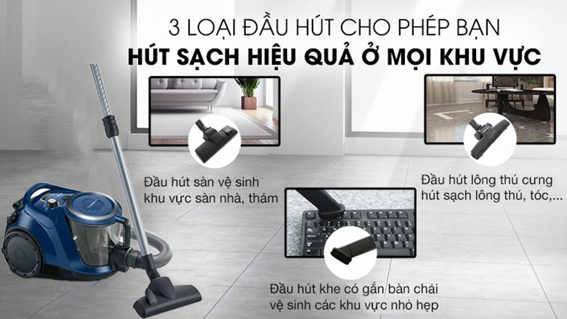 Máy hút bụi Bosch BGS412000