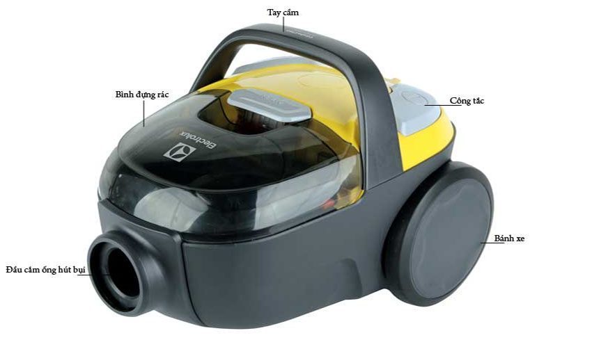 Máy hút bụi Electrolux Z1230 - Hàng chính hãng