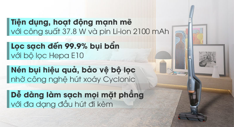 Máy hút bụi Electrolux ZB3411 - Hàng chính hãng