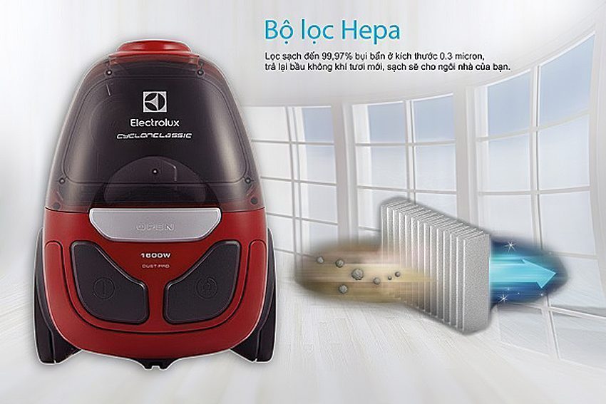Bộ lọc Hepa của máy hút bụi Electrolux ZCC5900
