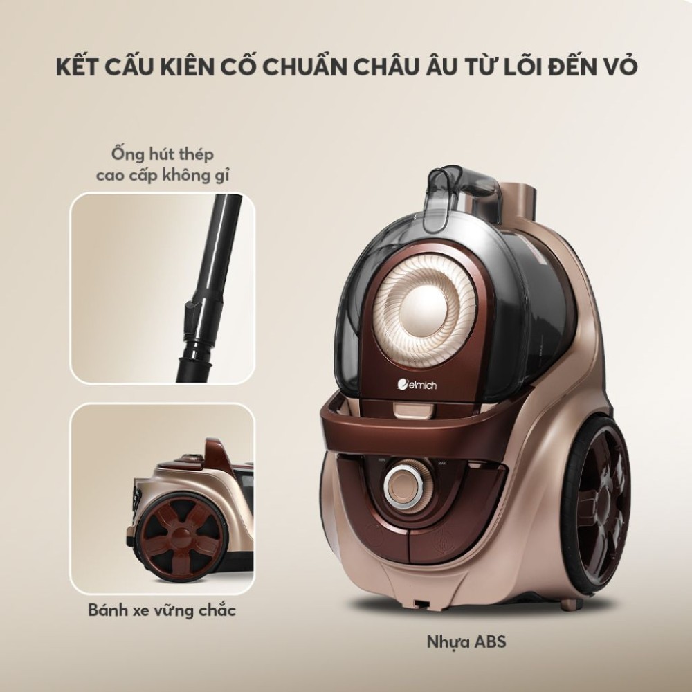 Máy hút bụi Elmich VCE9303 - Hàng chính hãng